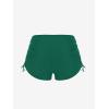 ROSE GAL Womens Plus Size Halter Backless Empire Waist Modest Boyshorts Tankini Swimsuit Set(Green_1)