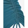 ROSE GAL Womens Plus Size Halter Backless Empire Waist Modest Boyshorts Tankini Swimsuit Set(Green_2)