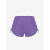 ROSE GAL Womens Plus Size Halter Backless Empire Waist Modest Boyshorts Tankini Swimsuit Set(Purple_2)