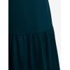 ROSE GAL Womens Plus Size Tunic Tops 2022 Fall Casual Long Sleeve T-Shirt Goth Shirt V Neck Loose Blouses Swing Tunic(Peacock Blue)