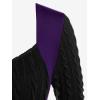 ROSE GAL Womens Plus Size Tunic Tops Fall Casual Long Sleeve T-Shirt Goth Shirt V Neck Loose Blouses Swing Tunic(Purple_1)