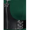 ROSE GAL Womens Plus Size Victorian Gothic Halloween Witch Renaissance Medieval Costume Cold Shoulder Dress(Green_1)
