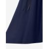 Rosegal Women’s Plus Size Gothic Mini Skirt Plaid Zipper Mini A Line Skirt(Blue)