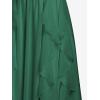 ROSE GAL Plus Size Party Dress for Women Lace Ruffles Cirsscross Cocktail Bridesmaid Wedding Guest Maxi Cami Formal Dress(Green_2)