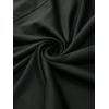 ROSE GAL Plus Size Women Elastic High Waisted Flare Pants Lace-up Lace Hem Bell Bottom Pants(Black)