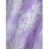 ROSE GAL Plus Size Women Summer Floral Maxi Dress Lace-up Ruffle Flutter Sleeve Maxi Swing Long Dress(Light Purple)