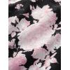 ROSE GAL Plus Size Womens Elegant Sleeveless Summer Dress Backless Jacquard Split Surplice Boho Floral Flowy Dress(Black_1)