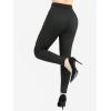 ROSE GAL Plus Size Womens Gothic Punk Skulls Mesh Panel High Waisted Tummy Control Leggings(Black_1)