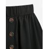 ROSE GAL Plus Size Womens Vintage Renaissance Skirts with Pockets(Black_1)