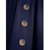 ROSE GAL Plus Size Womens Vintage Renaissance Skirts with Pockets(Blue_1)