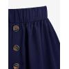 ROSE GAL Plus Size Womens Vintage Renaissance Skirts with Pockets(Blue_1)