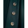 ROSE GAL Plus Size Womens Vintage Renaissance Skirts with Pockets(Green_2)