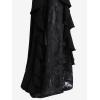 ROSE GAL Rosegal Women Plus Size Bell Bottoms Gothic Flare Pants(Black_2)