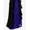ROSE GAL Rosegal Women Plus Size Bell Bottoms Gothic Flare Pants(Blue_1)