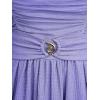 ROSE GAL Rosegal Women Plus Size Renaissance Cottagecore Dress Summer Boho Dress(Purple_1)