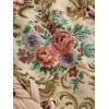 ROSE GAL Women Plus Size Renaissance Floral Lace-up Lace Panel Summer Cami Dress(Khaki_1)