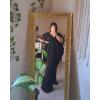 ROSE GAL Women’s Plus Size Flower Lace Butterfly Sleeve T Shirt Curve Flower Lace Summer Casual Tunic(Black-1)