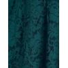 ROSE GAL Women’s Plus Size Tunic V Neck Top Curve Floral Lace Blouse A-Line Swing T Shirt(Deep Green)