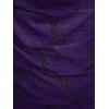 ROSE GAL Women’s Plus Size V Neck Tank Lace Vest Shirt Sleeveless Summer Casual Round Neck SlimTops(Purple)