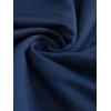 Rosegal Plus Size Womens Crochet Porcelain Floral Print Pleated Twist Ruched 2 in 1 Blouse Short Flutter Sleeve Flowy Top(Blue_3)