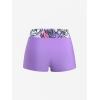 ROSE GAL Plus Size Womens Two Piece Swimdress Handkerchief Modest Tankini Swimsuit Tummy Control Tankini Bathing Suit(Purple_1)