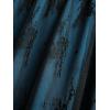 ROSE GAL Women Plus Size Gothic Dress Spaghetti Strap Lace Overlay Midi Layered Handkerchief Hem Corset Dress(Blue)